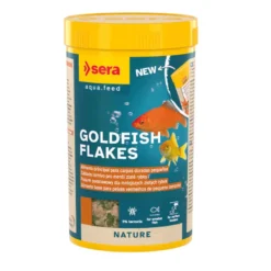 Sera Goldy Nature flocos para peixes vermelhos