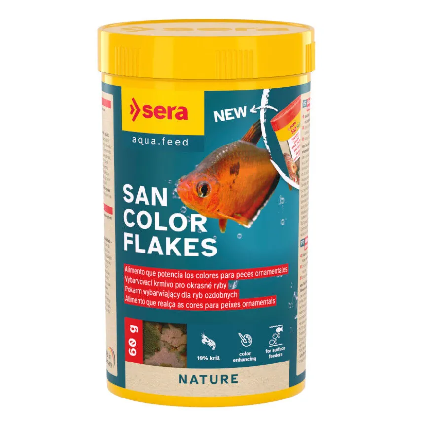 Sera San Nature comida de peixe