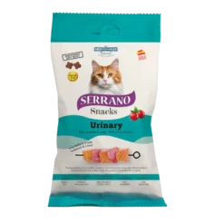 Serrano Snacks Urinary de Salmão e Atum para gatos