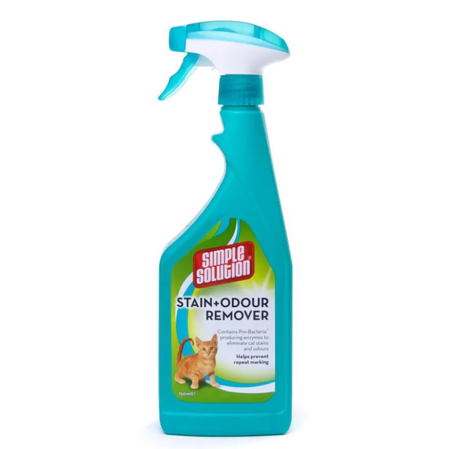 Simple Solution Spray Removedor de Odores para tabuleiro de gatos