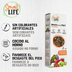Small Life Barras Snack com Fruta para periquitos