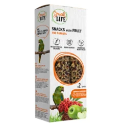 Small Life Barritas com Fruta para papagaios