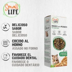 Small Life Barritas Snack com Amendoins para hamsters