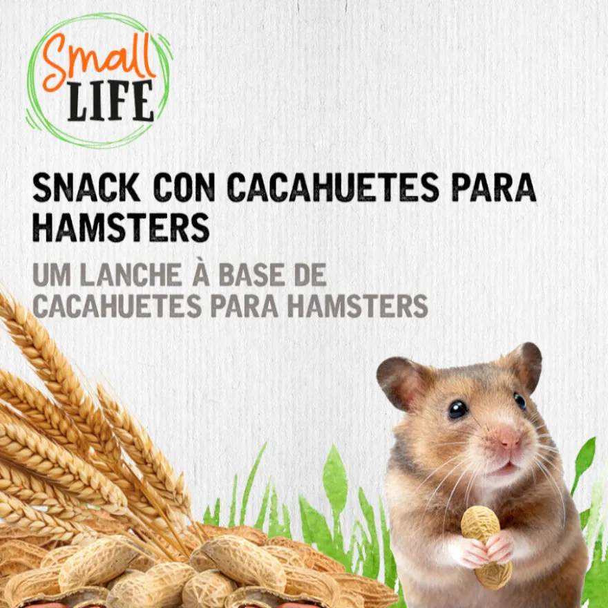 Small Life Barritas Snack com Amendoins para hamsters
