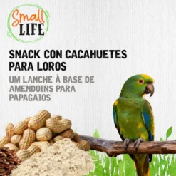 Small Life Barritas Snack com Amendoins para papagaios