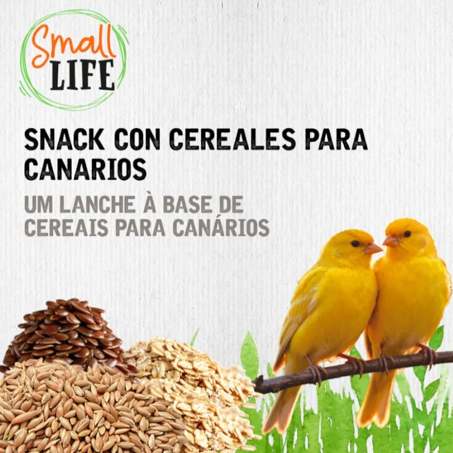 Small Life Barritas Snack com Cereais para canários
