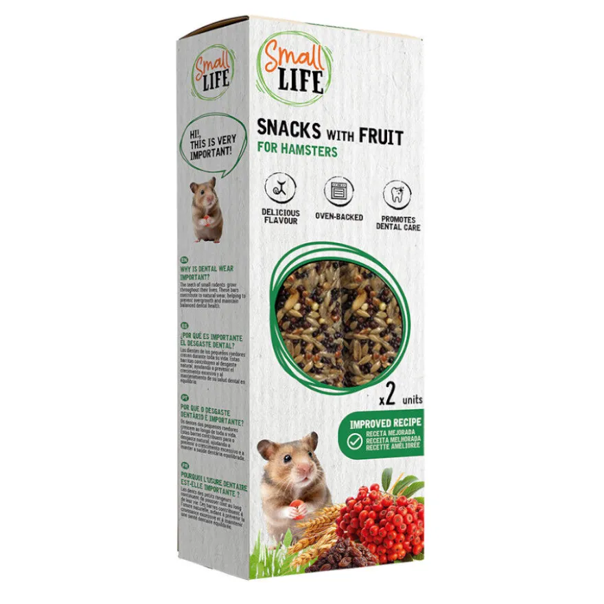 Small Life Barritas Snack com Fruta para hamsters