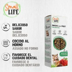 Small Life Barritas Snack com Fruta para hamsters