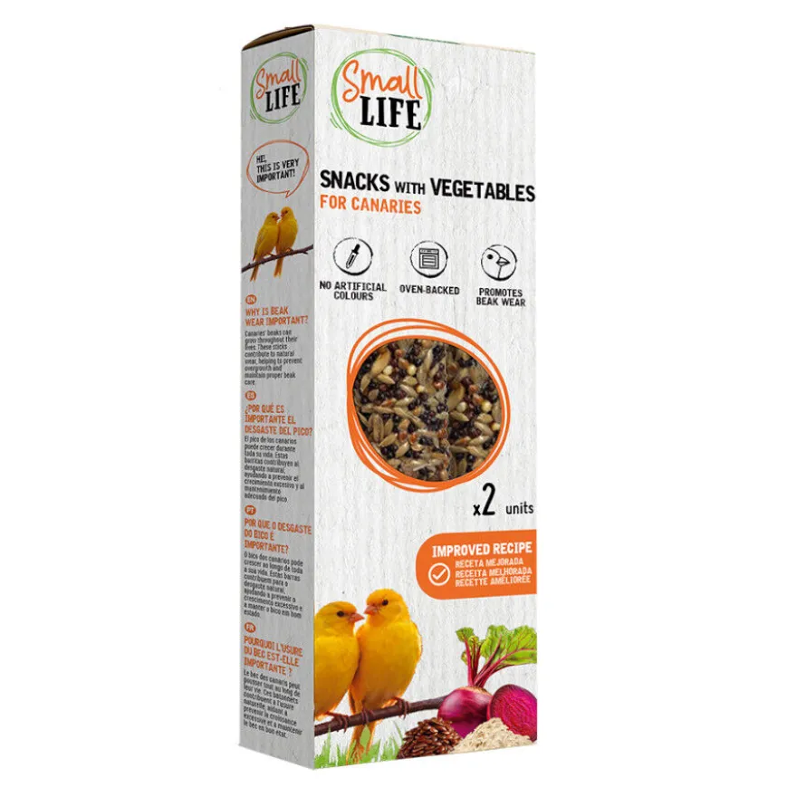 Small Life Barritas Snack com Vegetais para canários