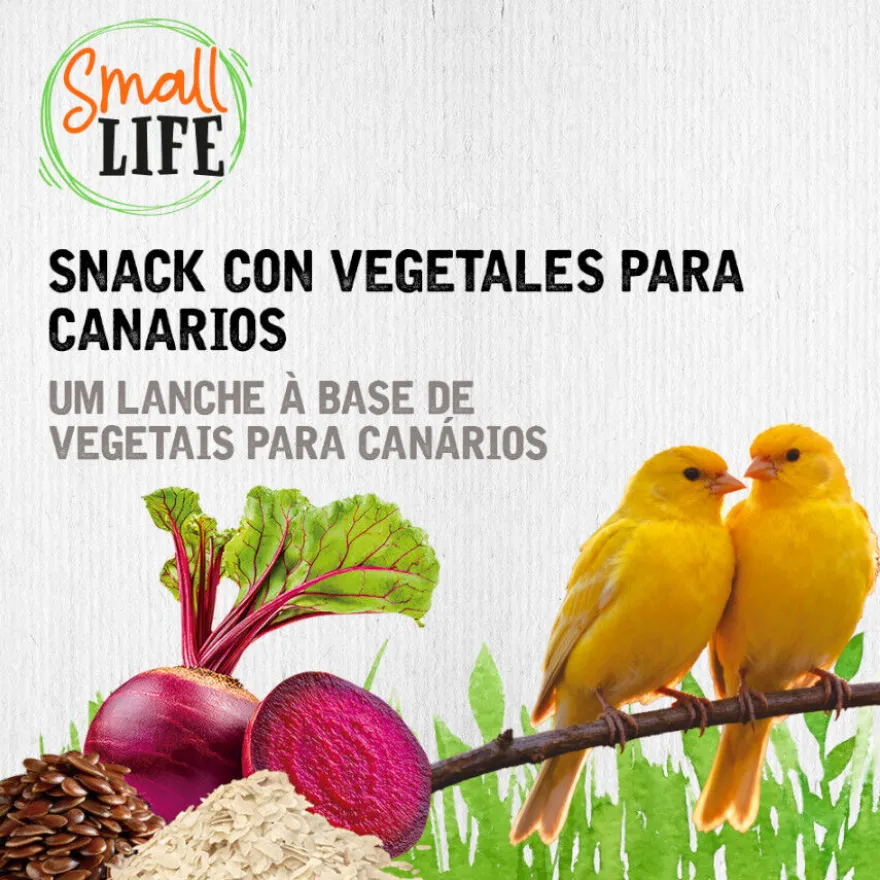 Small Life Barritas Snack com Vegetais para canários