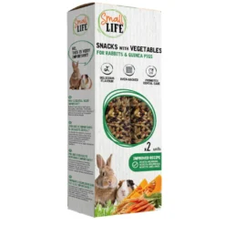 Small Life Barritas Snack com Vegetais para coelhos e Porquinhos da Índia