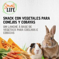 Small Life Barritas Snack com Vegetais para coelhos e Porquinhos da Índia