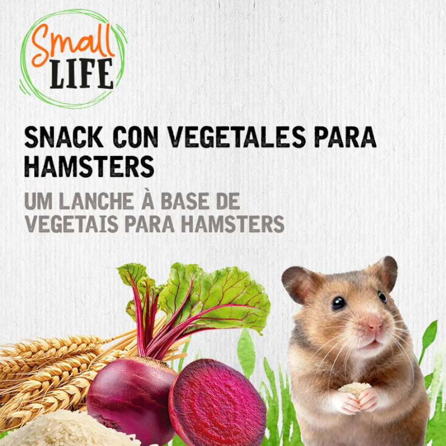 Small Life Barritas Snack com Vegetais para hamsters