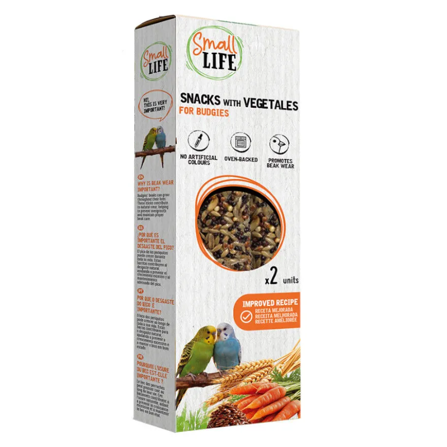Small Life Barritas Snack com Vegetais para periquitos