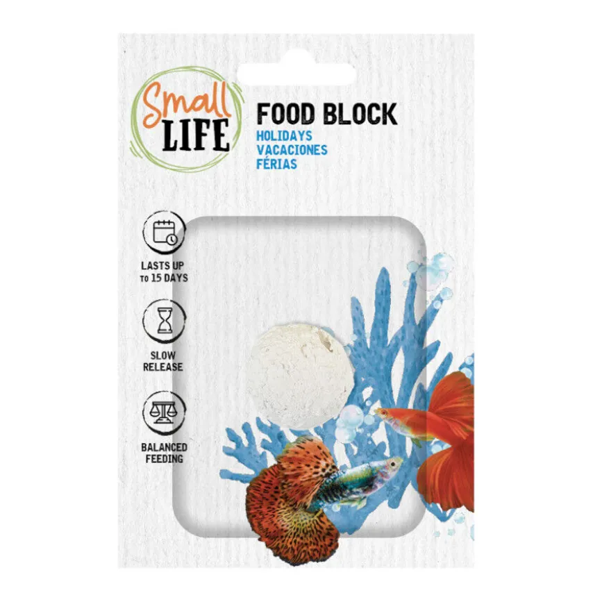 Small Life Bloco de Alimento Férias para peixes