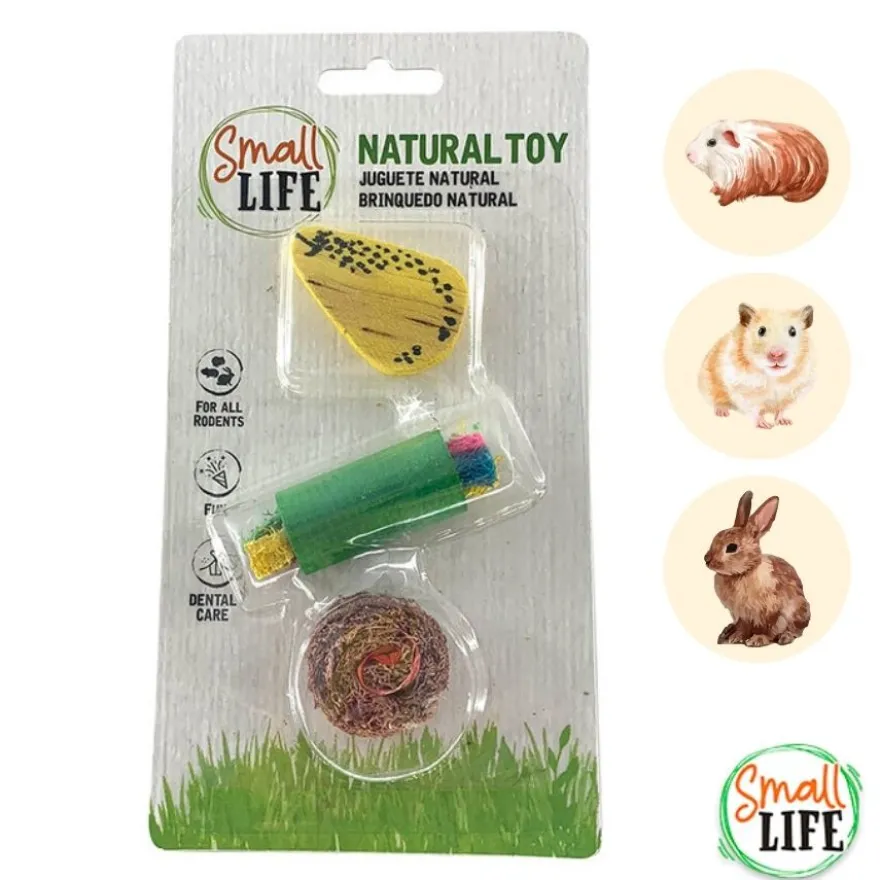 Small Life Brinquedo Natural para roedores