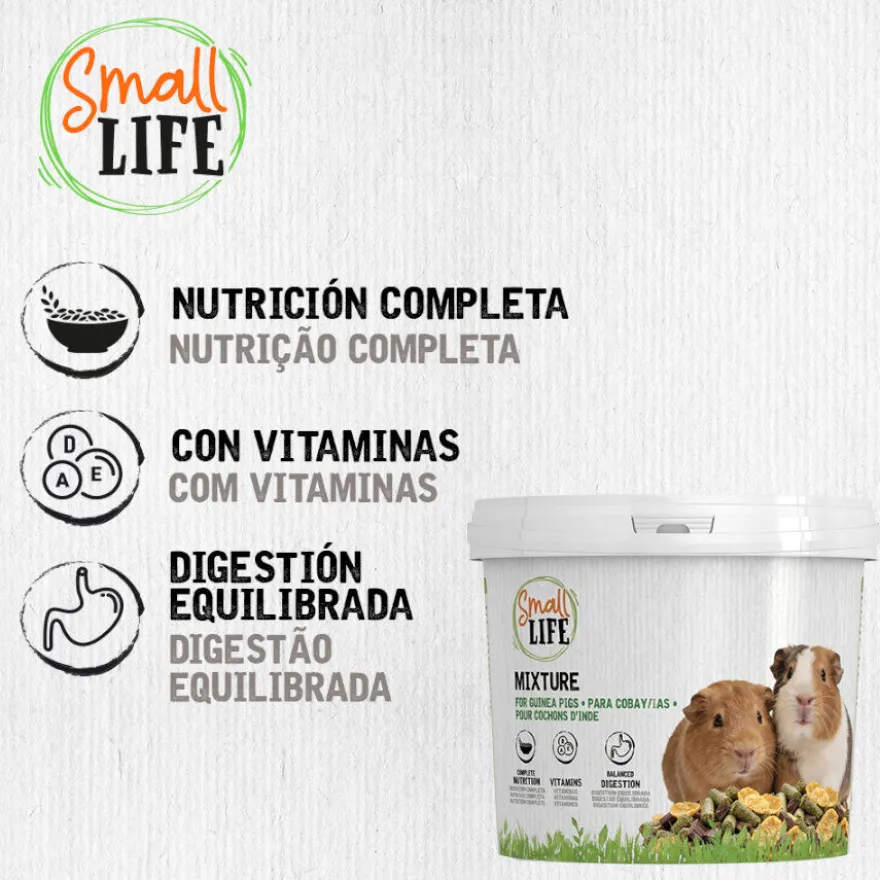 Small Life Mixtura Cubos para Porquinhos da Índia