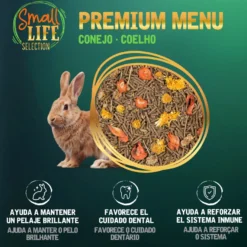 Small Life Premium Menú Comida para coelhos adultos