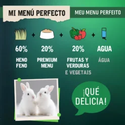 Small Life Premium Menú Comida para coelhos júnior
