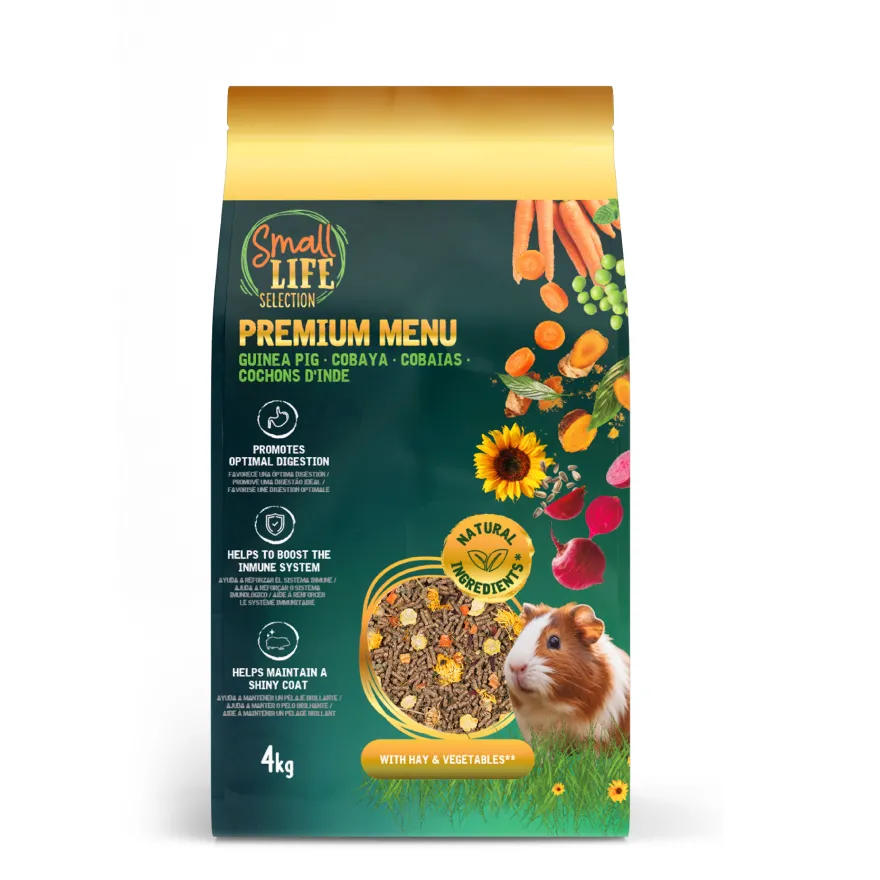 Small Life Premium Menú Comida para Porquinhos-da-Índia