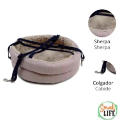Small Life Rede de dormir com Estampado de Pontos para animais de estimação pequenos