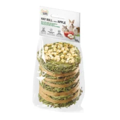Small Life Rolo de Feno com Maçã Snack para roedores e coelhos