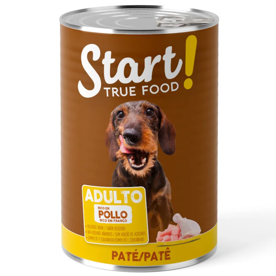 Start Adult Frango Patê em lata para cães