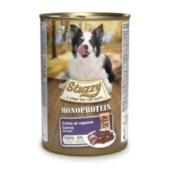 Stuzzy Monoprotein Cervo lata para cães