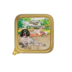 Stuzzy peru com ervilhas e cenouras terrina para cães