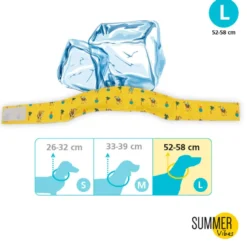 Summer Vibes Bandana refrescante para cães