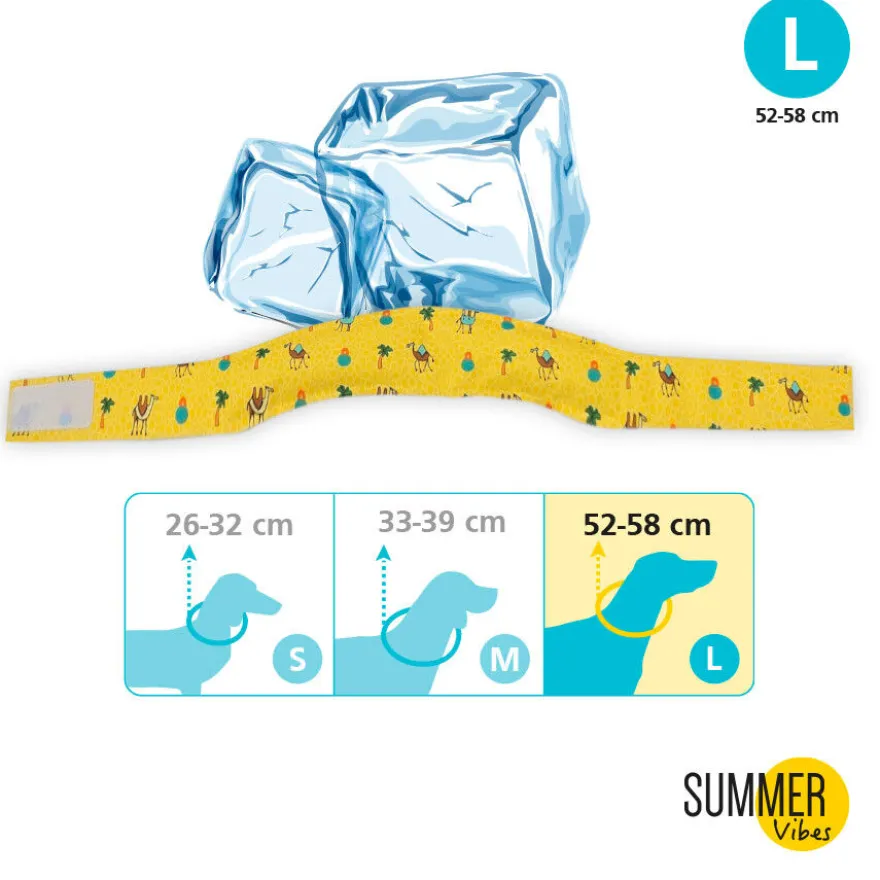 Summer Vibes Bandana refrescante para cães