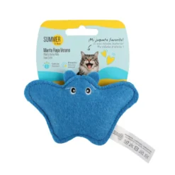 Summer Vibes Cat Manta Ray Peluche para gatos