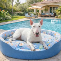 Summer Vibes Cool Bed Club Cama Refrescante para cães