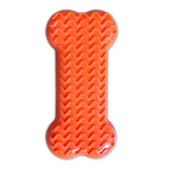 Summer Vibes Cooling Bone Orange Mordedor para cães