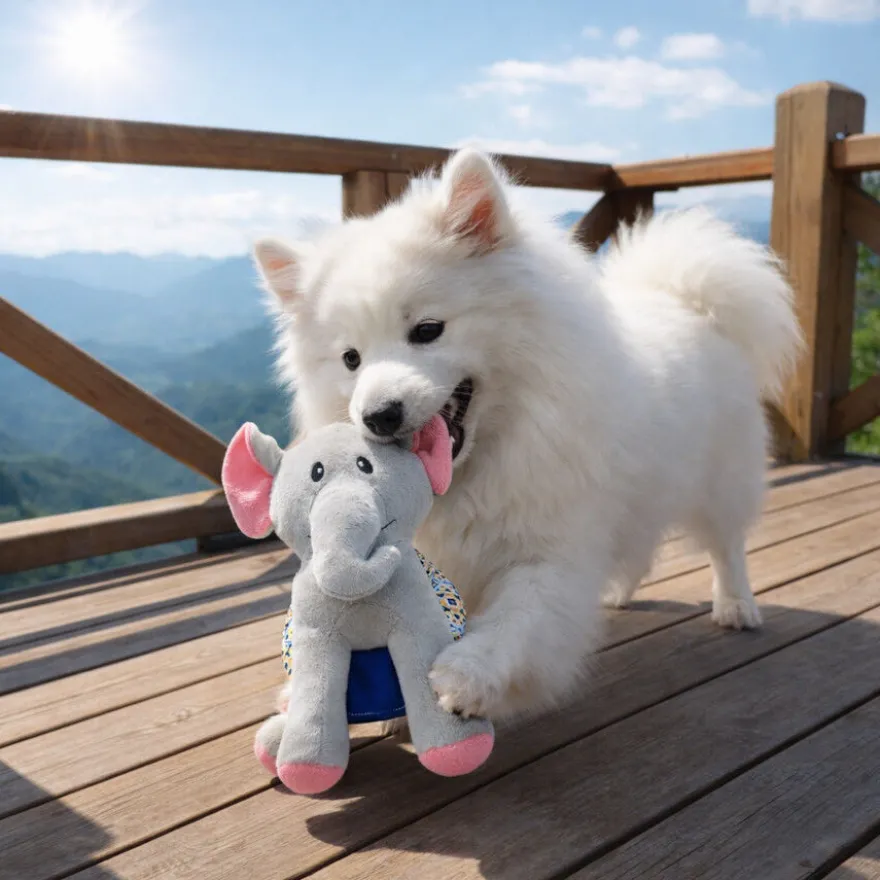 Summer Vibes Dolce Vita Elephant Peluche para cães