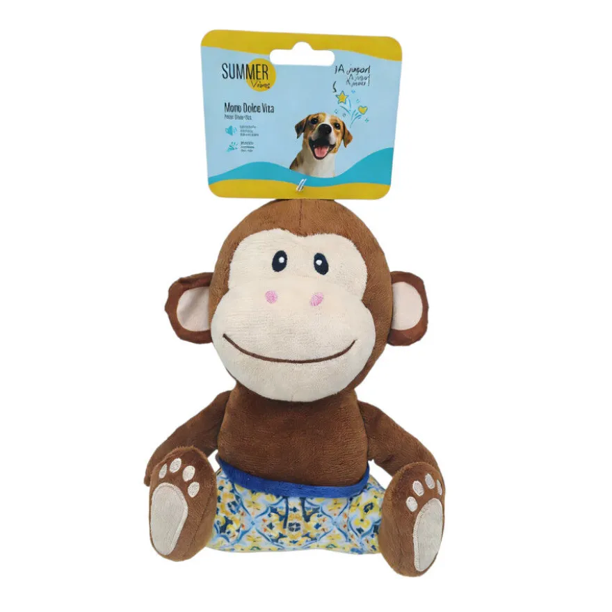 Summer Vibes Dolce Vita Monkey Peluche para cães