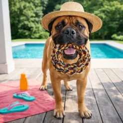 Summer Vibes Dolce Vita Rope Ring Brinquedo para cães