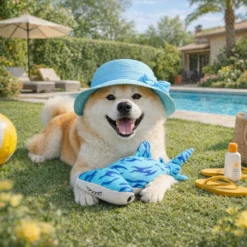 Summer Vibes Floating Hammerhead Brinquedo Flutuante para cães