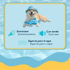 Summer Vibes Floating Hammerhead Brinquedo Flutuante para cães