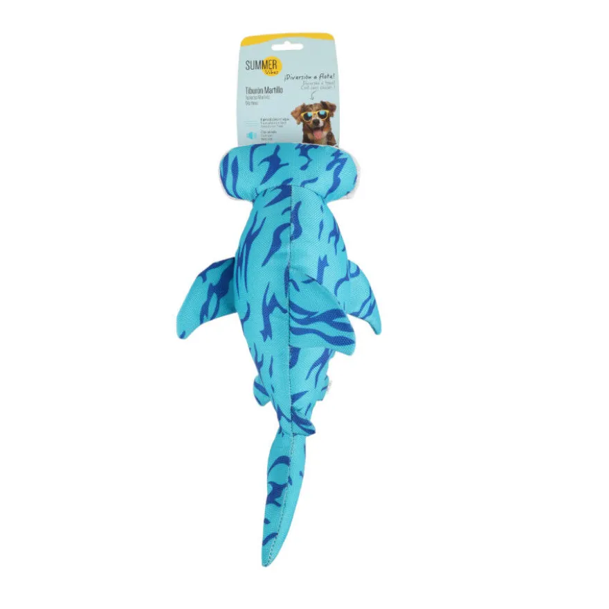 Summer Vibes Floating Hammerhead Brinquedo Flutuante para cães