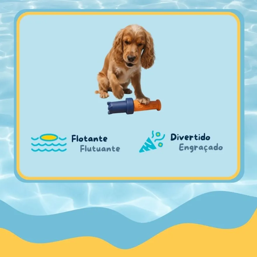 Summer Vibes Floating Lighthouse Brinquedo para cães