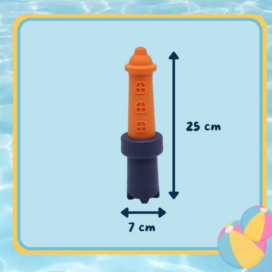 Summer Vibes Floating Lighthouse Brinquedo para cães