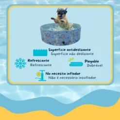Summer Vibes Pool Funny Dolce Vita Piscina para cães