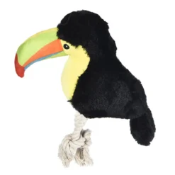 Summer Vibes Tucano de Peluche com Corda para cães