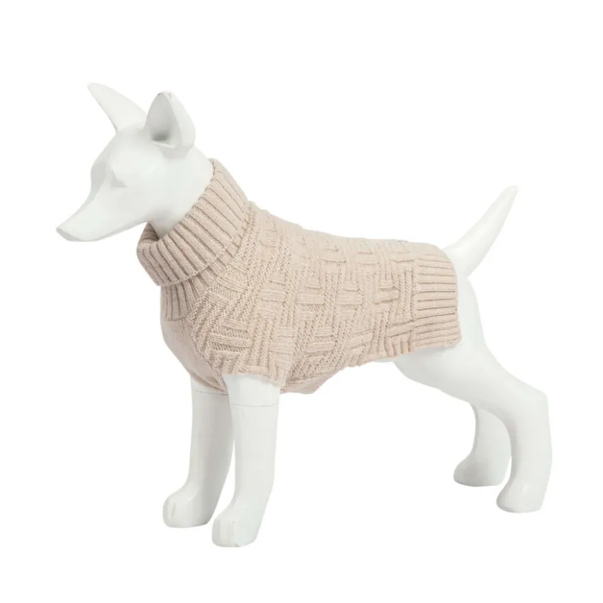 Suéter para cachorro Freedog ECO Himalaya bege