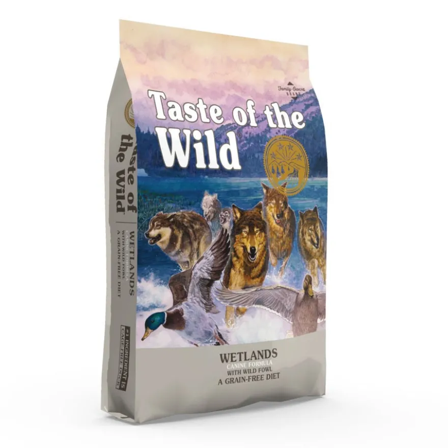 Taste of the Wild Wetlands Aves Selvagens ração para cães