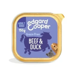 Terrina Edgard Cooper Adult Vitela e Pato para cães