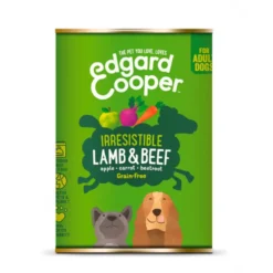 Terrina Edgard Cooper Adult vitela e pato para cães
