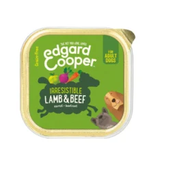 Terrina Edgard Cooper Cordeiro e Vitela para cães