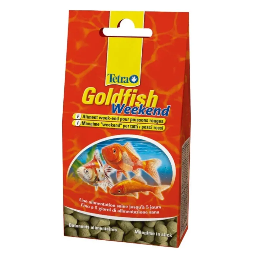 Tetra Goldfish Weekend Sticks para peixes de água fria